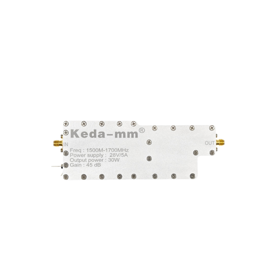 DRD-1.6G-30W-A RF power amplifier module product reference photo